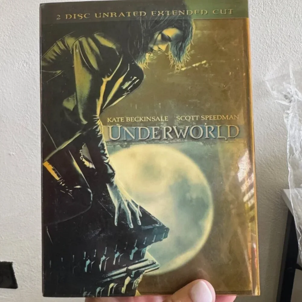 Underworld (2003) Unrated Extended Cut - Disc 2 Only + Slipcover & Extras - READ